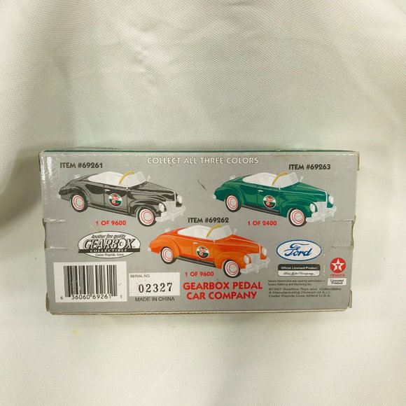 Gearbox Vintage Texaco Sky Chief 1940 Ford Deluxe Coupe Serial #02327 Pedal Car - Picture 4 of 10